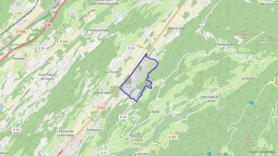 Maison 90 m² cinq pièces à vendre à Villard-Léger Maison 90 m² cinq pièces à vendre à Villard-Léger