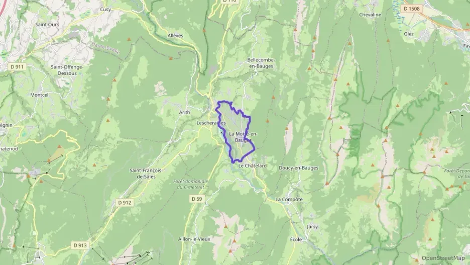 Maison 153 m² cinq pièces à vendre à La Motte-en-Bauges