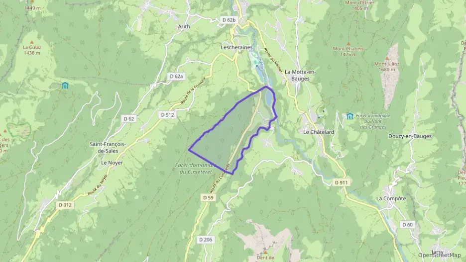 Maison 70 m² quatre pièces à vendre à Le Châtelard