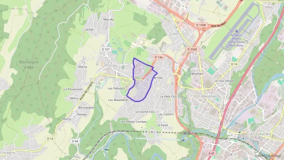 Maison 138 m² six pièces à vendre à Poisy