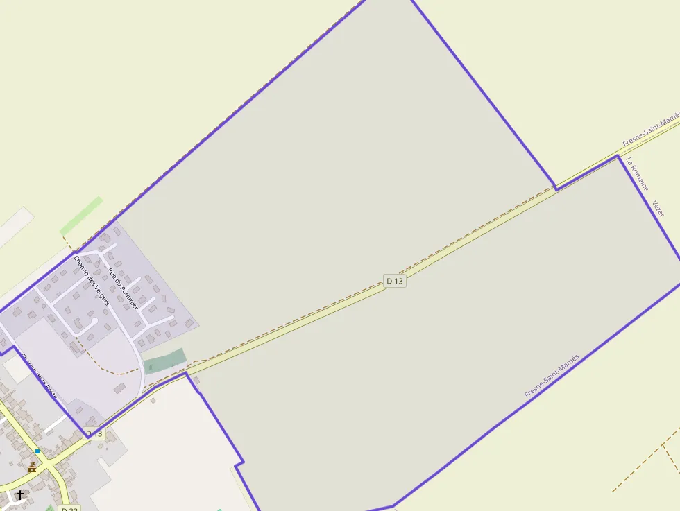 Maison 90 m² quatre pièces à vendre à Fresne-Saint-Mamès