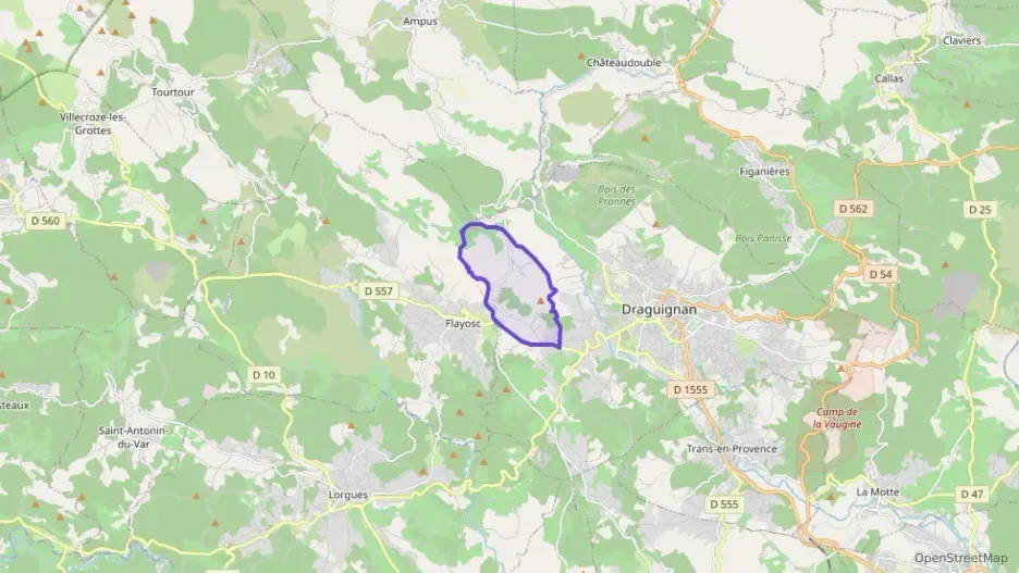 Maison 85 m² quatre pièces à vendre à Draguignan