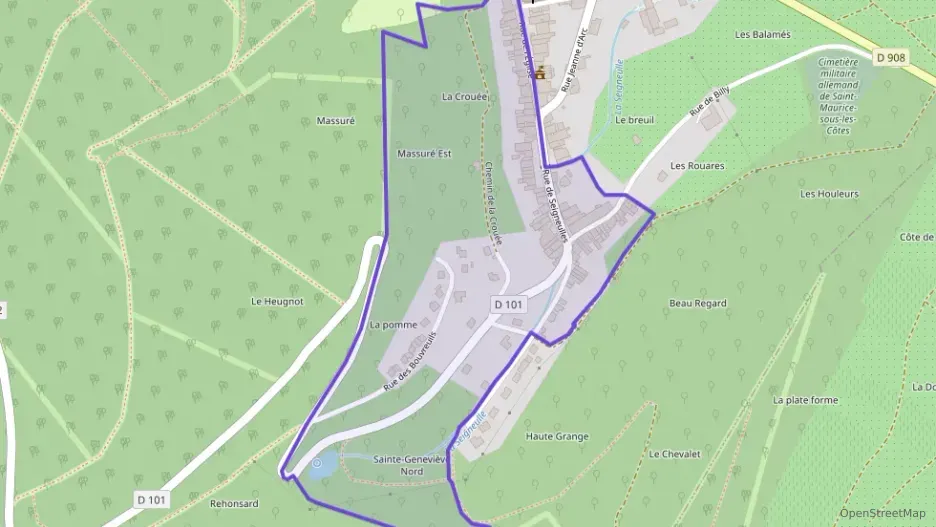 Maison 61 m² deux pieces à vendre à Saint-Maurice-sous-les-Côtes Maison 61 m² deux pieces à vendre à Saint-Maurice-sous-les-Côtes