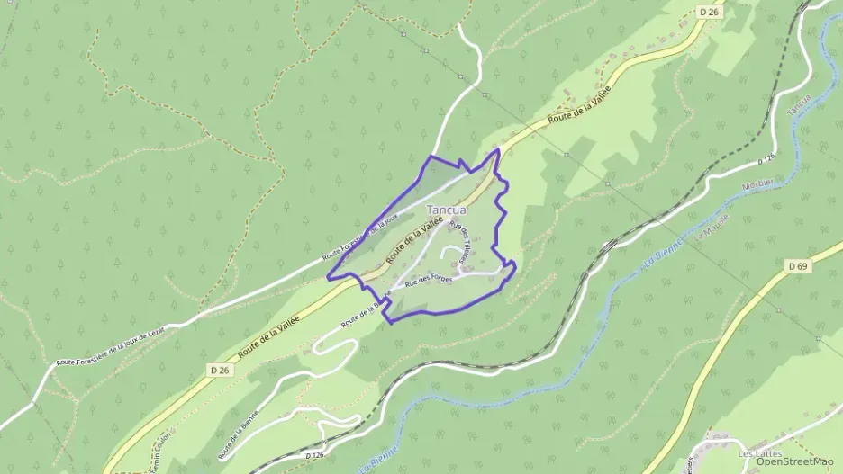 Maison 105 m² quatre pièces à vendre à Morbier Maison 105 m² quatre pièces à vendre à Morbier