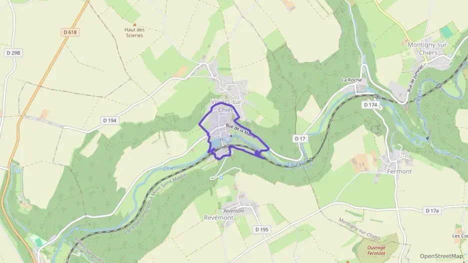 Maison 71 m² trois pièces à vendre à Viviers-sur-Chiers