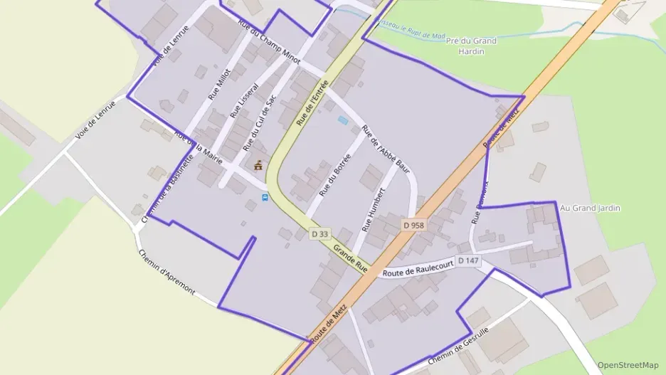 Maison 96 m² quatre pièces à vendre à Broussey-Raulecourt