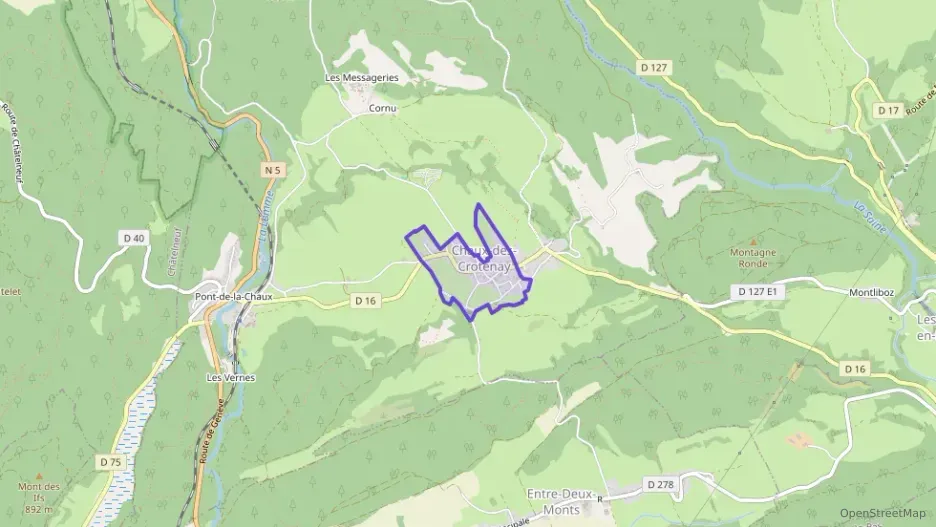 Maison 89 m² quatre pièces à vendre à Chaux-des-Crotenay