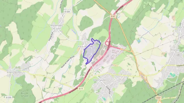 Maison 95 m² trois pièces à vendre à Chemaudin et Vaux