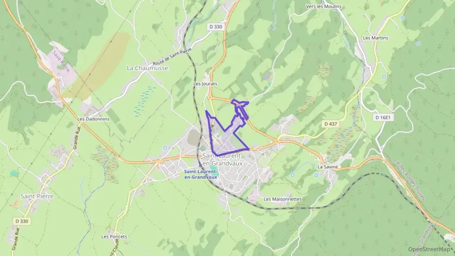 Maison 119 m² cinq pièces à vendre à Saint-Laurent-en-Grandvaux