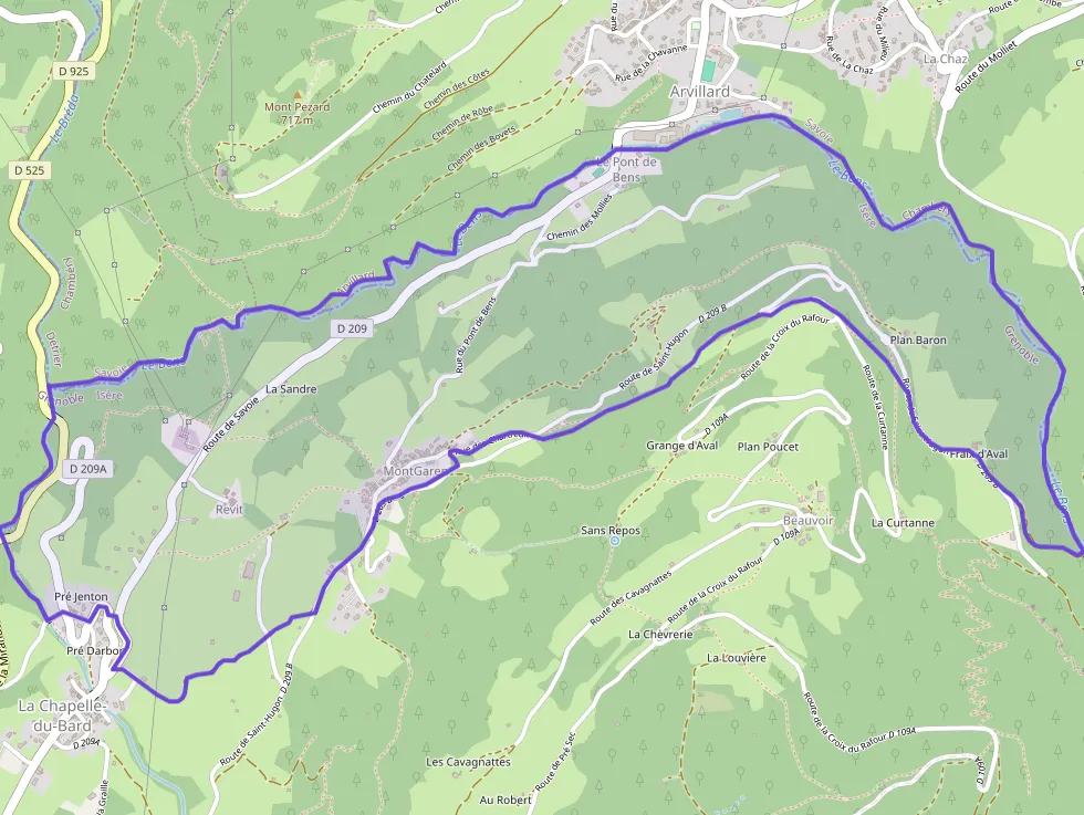 Maison 60 m² quatre pièces à vendre à La Chapelle-du-Bard