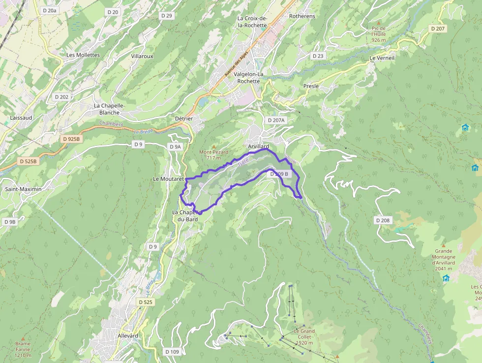 Maison 60 m² quatre pièces à vendre à La Chapelle-du-Bard