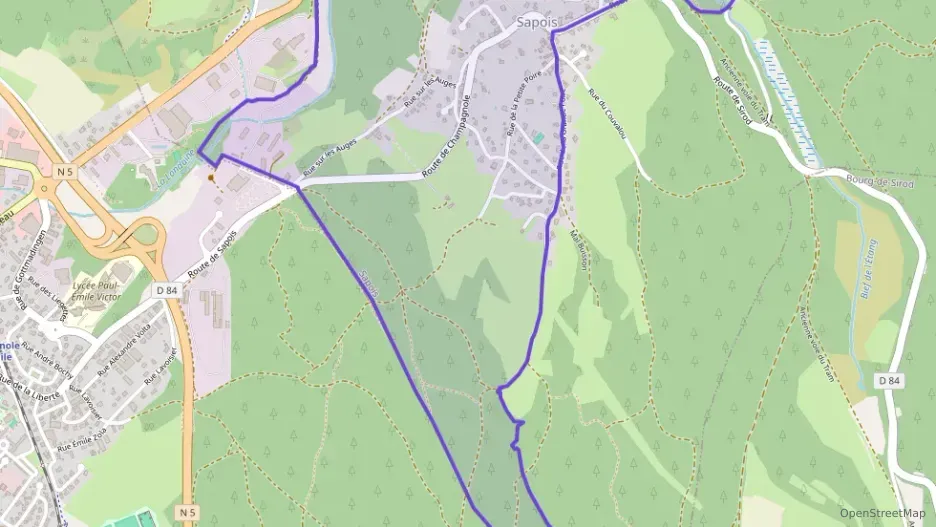 Maison 94 m² quatre pièces à vendre à Sapois Maison 94 m² quatre pièces à vendre à Sapois