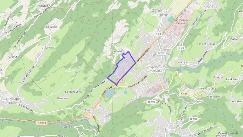 Maison 107 m² quatre pièces à vendre à Valgelon-La Rochette