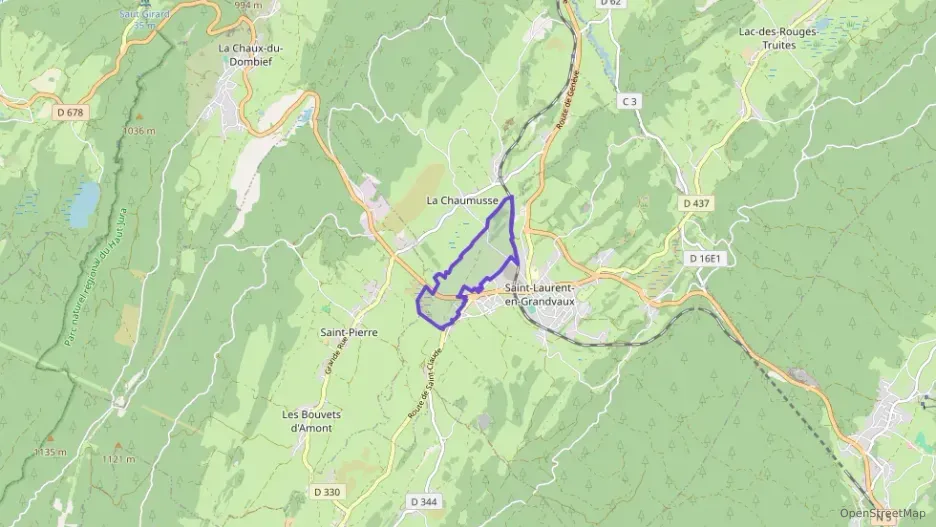 Maison 94 m² trois pièces à vendre à Saint-Laurent-en-Grandvaux