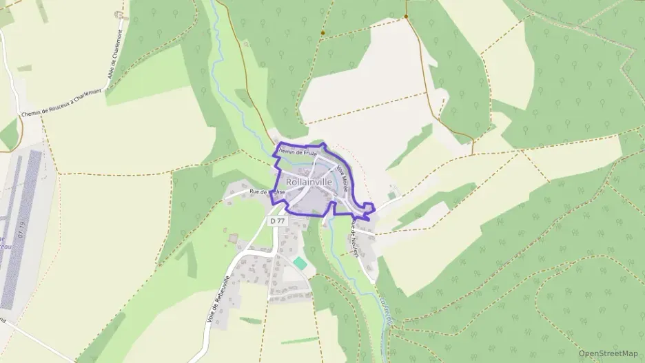Maison 60 m² trois pièces à vendre à Rollainville Maison 60 m² trois pièces à vendre à Rollainville