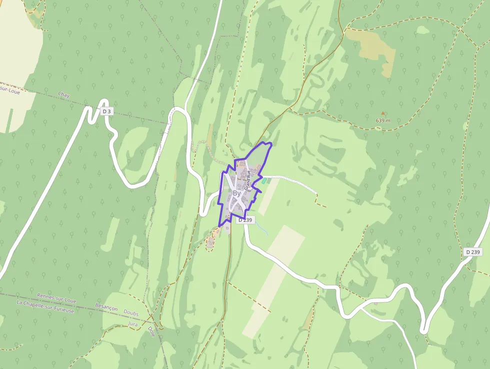 Maison 65 m² trois pièces à vendre à By