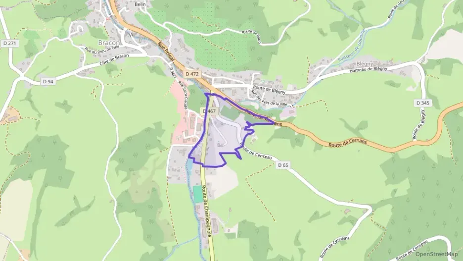 Maison 61 m² quatre pièces à vendre à Salins-les-Bains Maison 61 m² quatre pièces à vendre à Salins-les-Bains