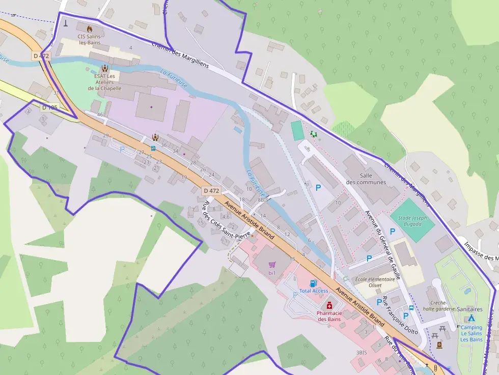 Maison 89 m² quatre pièces à vendre à Salins-les-Bains