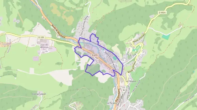 Maison 89 m² quatre pièces à vendre à Salins-les-Bains