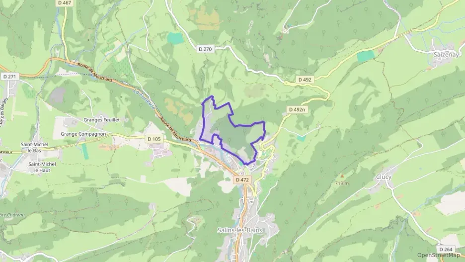 Maison 119 m² cinq pièces à vendre à Salins-les-Bains Maison 119 m² cinq pièces à vendre à Salins-les-Bains