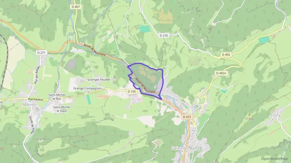 Maison 124 m² cinq pièces à vendre à Salins-les-Bains