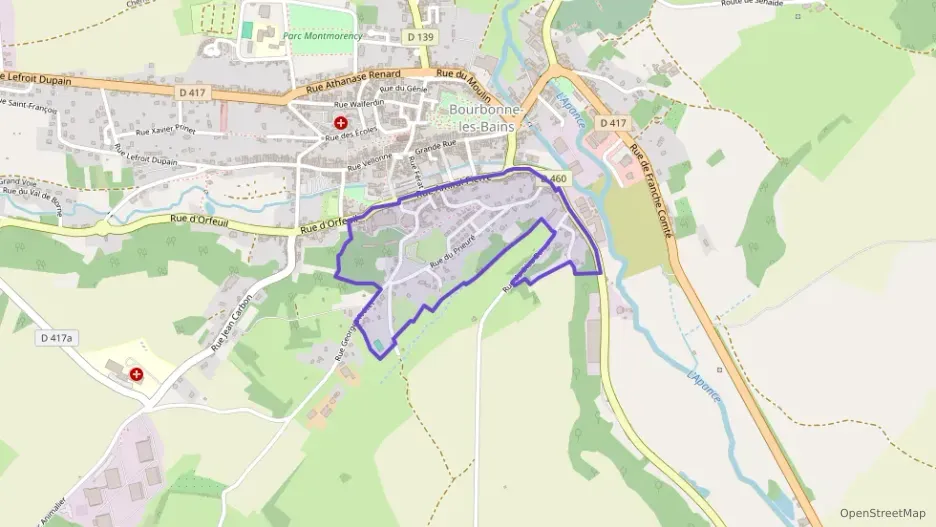 Maison 95 m² quatre pièces à vendre à Bourbonne-les-Bains