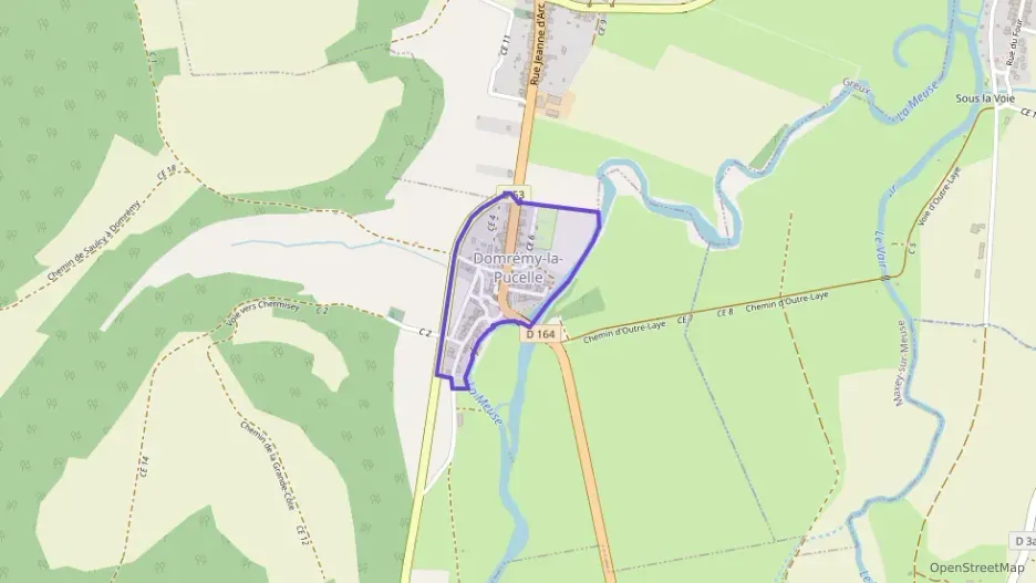 Maison 104 m² cinq pièces à vendre à Domrémy-la-Pucelle Maison 104 m² cinq pièces à vendre à Domrémy-la-Pucelle