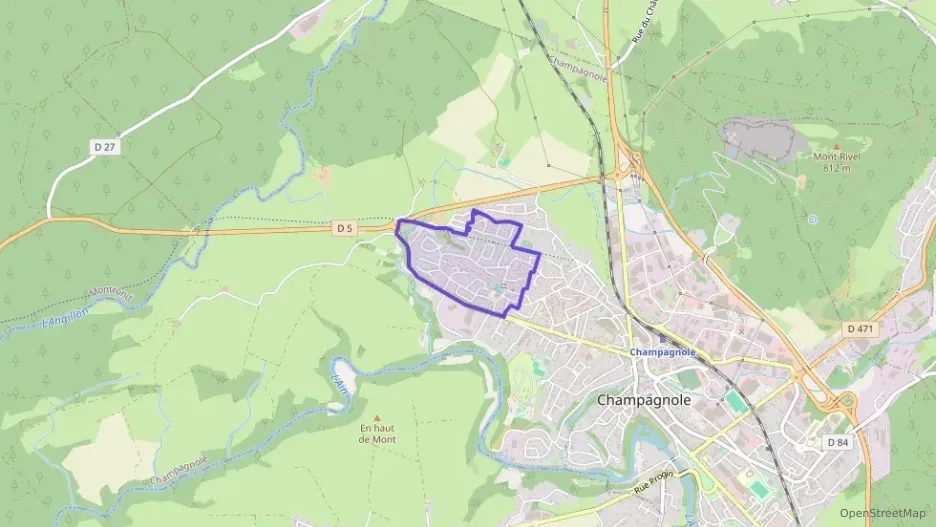 Maison 90 m² trois pièces à vendre à Champagnole