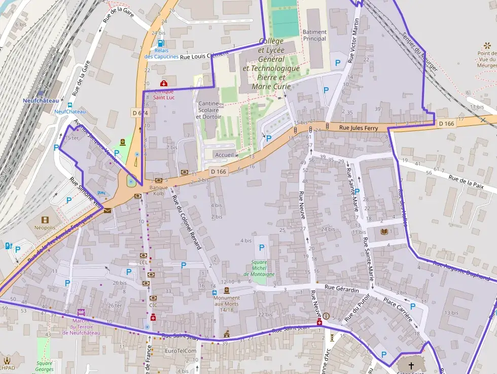 Maison 70 m² trois pièces à vendre à Neufchâteau