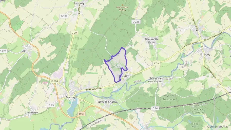 Maison 63 m² trois pièces à vendre à Brussey Maison 63 m² trois pièces à vendre à Brussey