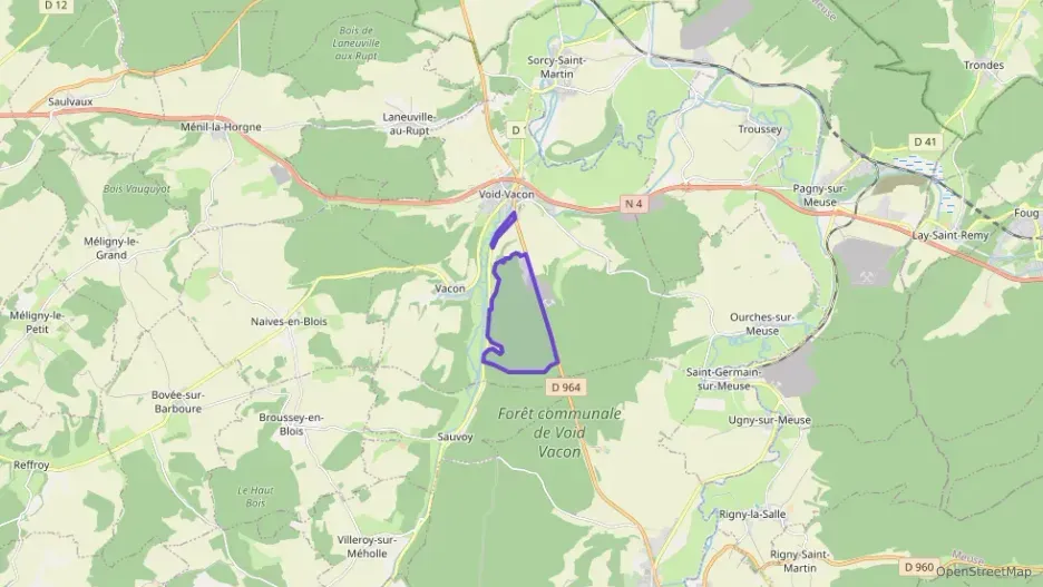 Maison 102 m² quatre pièces à vendre à Void-Vacon