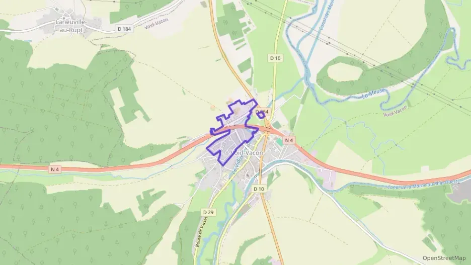 Maison 81 m² quatre pièces à vendre à Void-Vacon