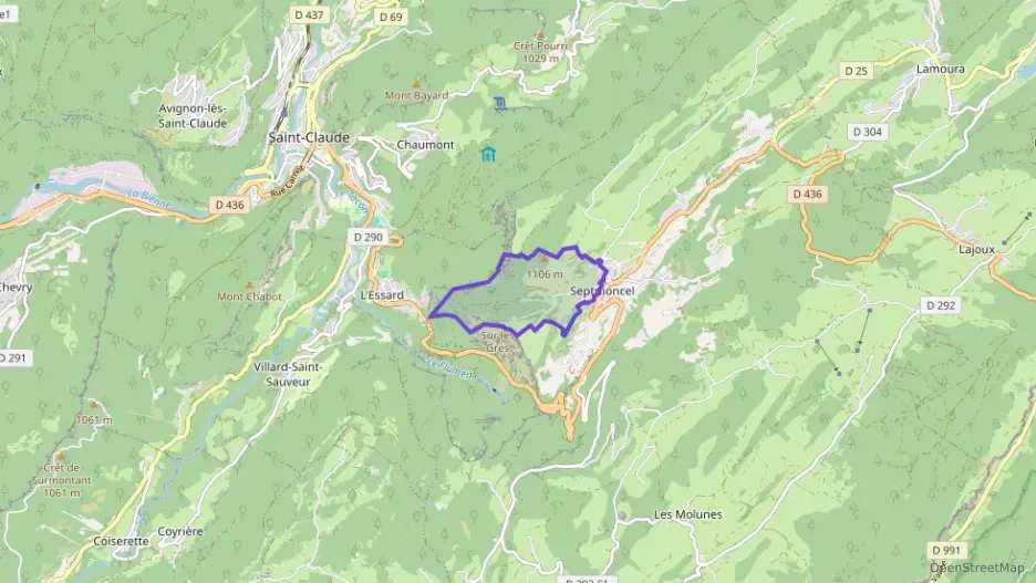 Maison 98 m² quatre pièces à vendre à Septmoncel les Molunes Maison 98 m² quatre pièces à vendre à Septmoncel les Molunes