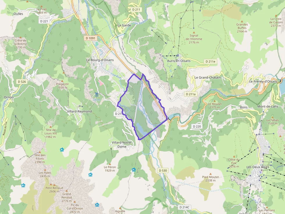 Maison 60 m² deux pieces à vendre à Le Bourg-d`Oisans