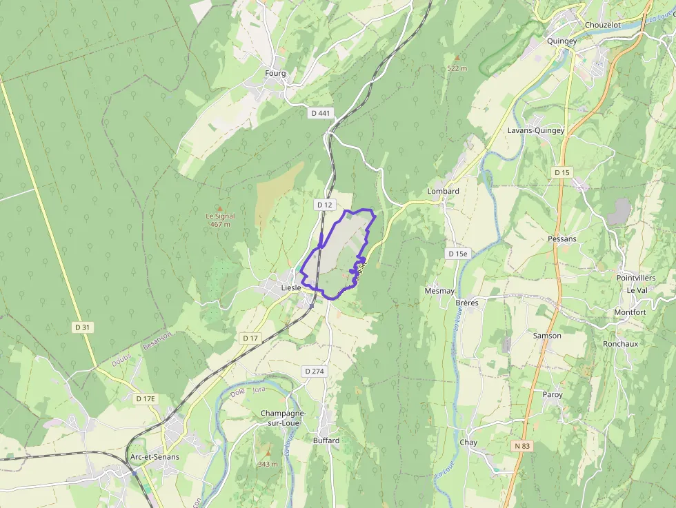 Maison 99 m² quatre pièces à vendre à Liesle