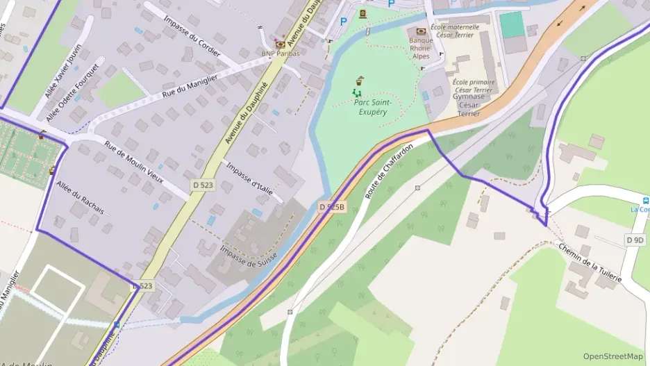 Maison 89 m² quatre pièces à vendre à Pontcharra