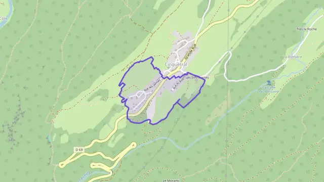 Maison 71 m² quatre pièces à vendre à Saint-Claude