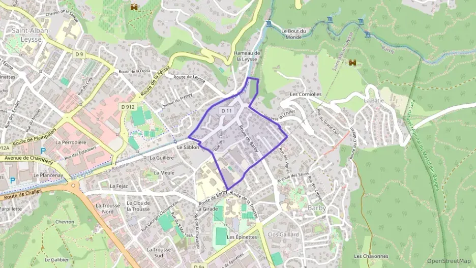 Maison 95 m² quatre pièces à vendre à Saint-Alban-Leysse