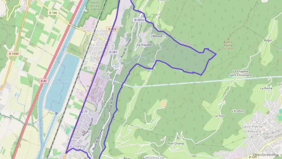 Maison 90 m² cinq pièces à vendre à Le Cheylas