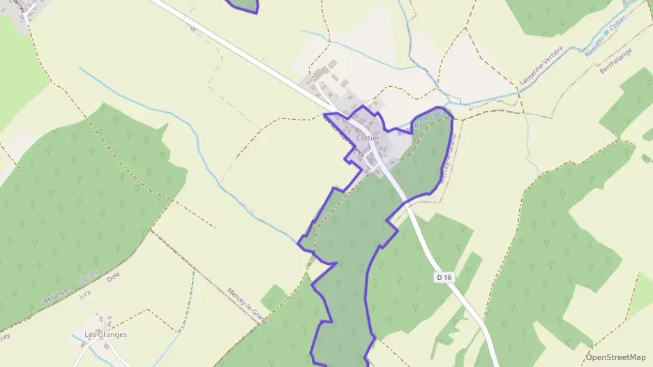 Maison 69 m² trois pièces à vendre à Mercey-le-Grand