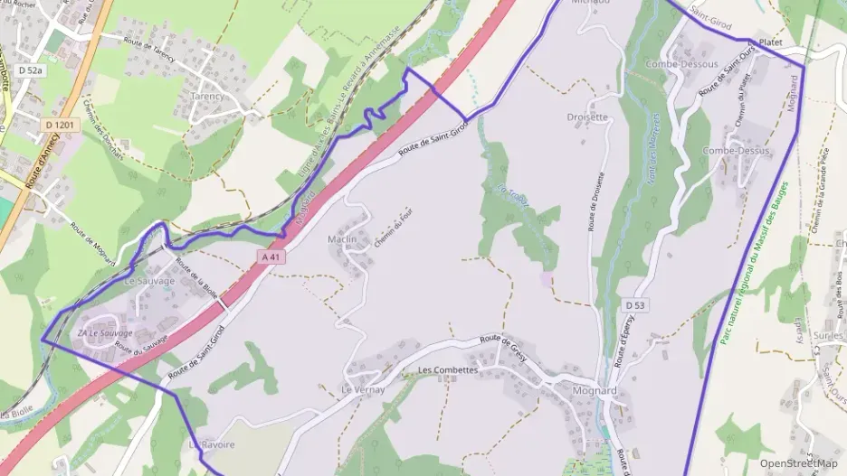 Maison 107 m² six pièces à vendre à Entrelacs Maison 107 m² six pièces à vendre à Entrelacs