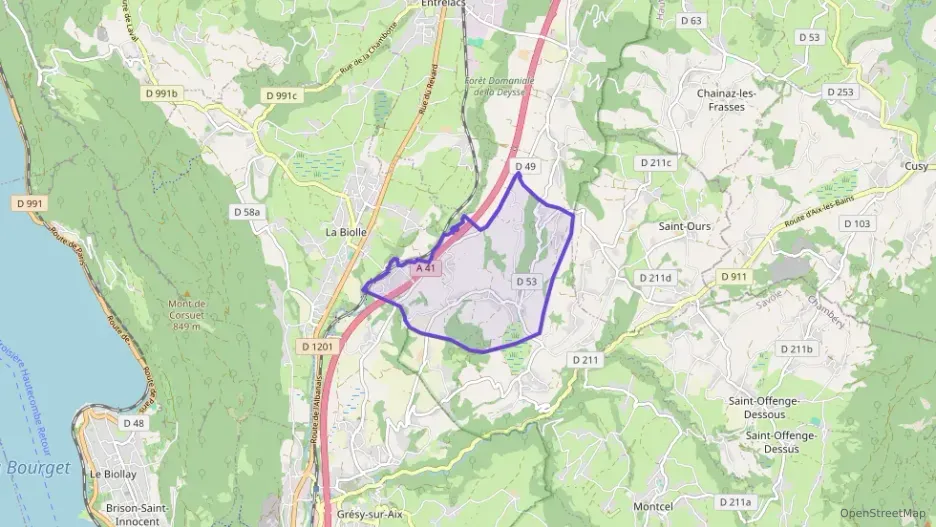 Maison 107 m² six pièces à vendre à Entrelacs Maison 107 m² six pièces à vendre à Entrelacs