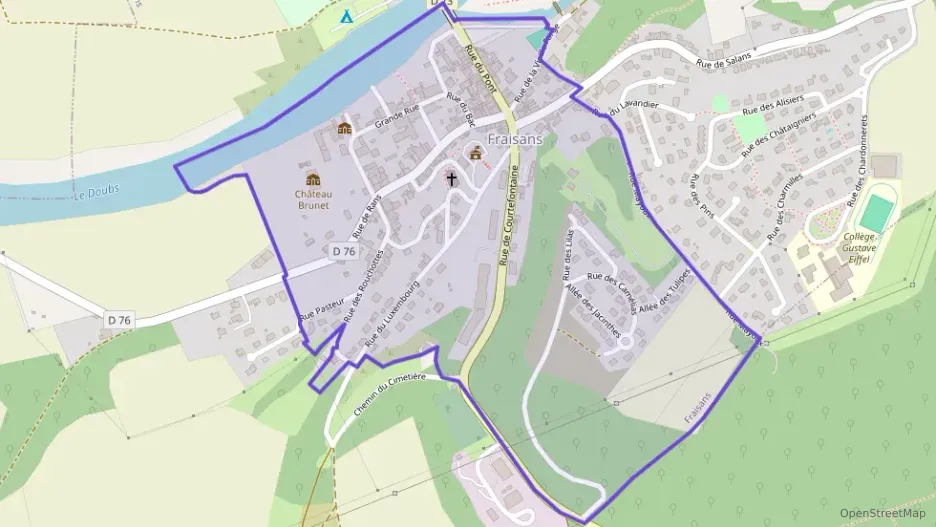 Maison 60 m² trois pièces à vendre à Fraisans Maison 60 m² trois pièces à vendre à Fraisans