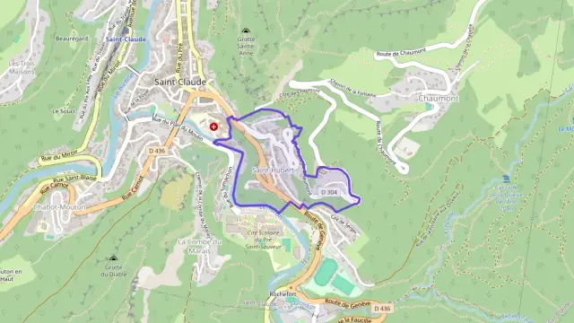 Maison 76 m² quatre pièces à vendre à Saint-Claude