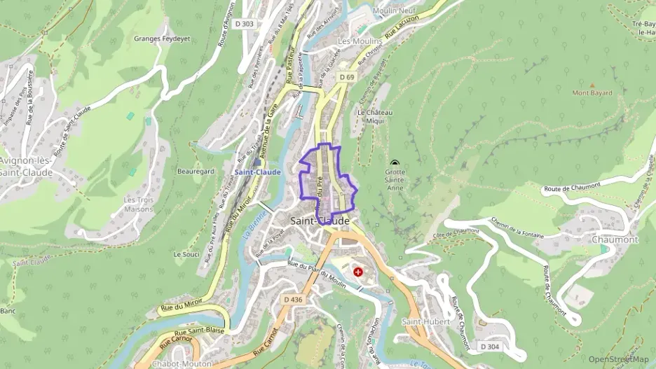 Maison 75 m² trois pièces à vendre à Saint-Claude