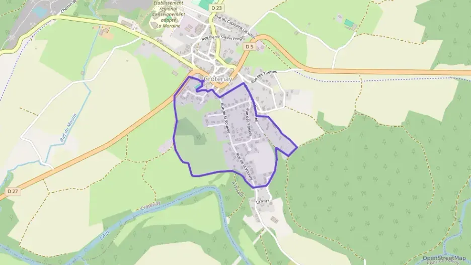 Maison 151 m² cinq pièces à vendre à Crotenay Maison 151 m² cinq pièces à vendre à Crotenay