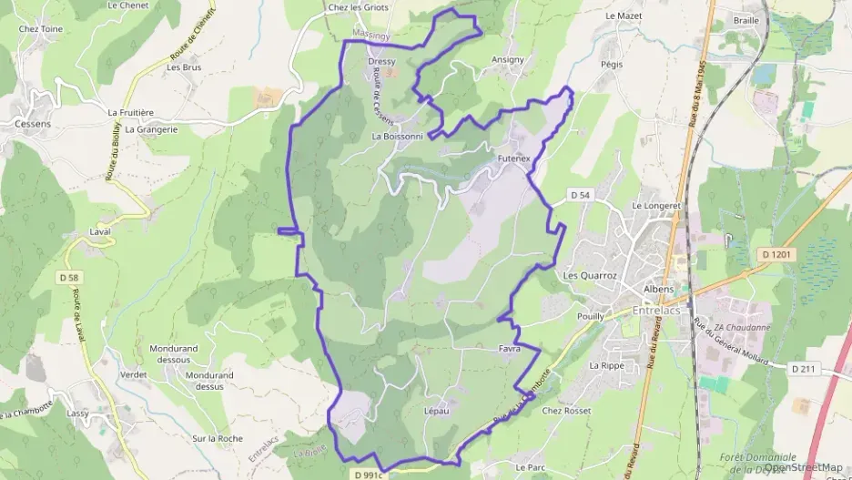 Maison 109 m² quatre pièces à vendre à Entrelacs