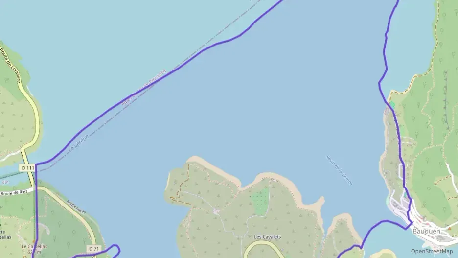 Maison 120 m² quatre pièces à vendre à Bauduen Maison 120 m² quatre pièces à vendre à Bauduen