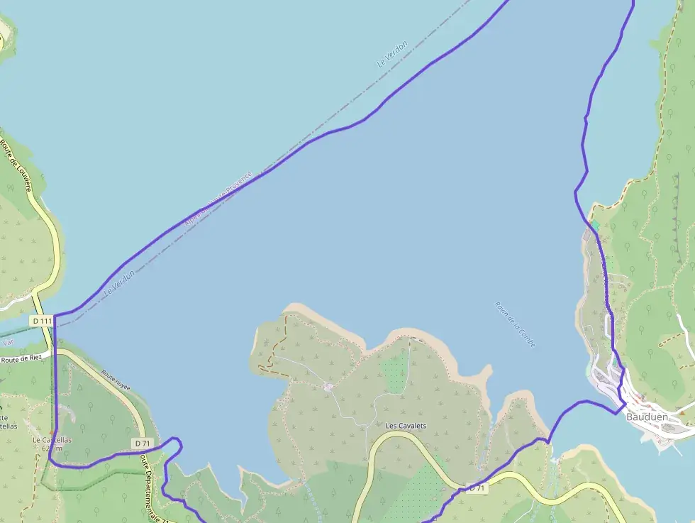 Maison 120 m² quatre pièces à vendre à Bauduen