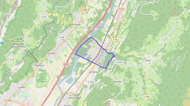 Maison 82 m² quatre pièces à vendre à Tencin